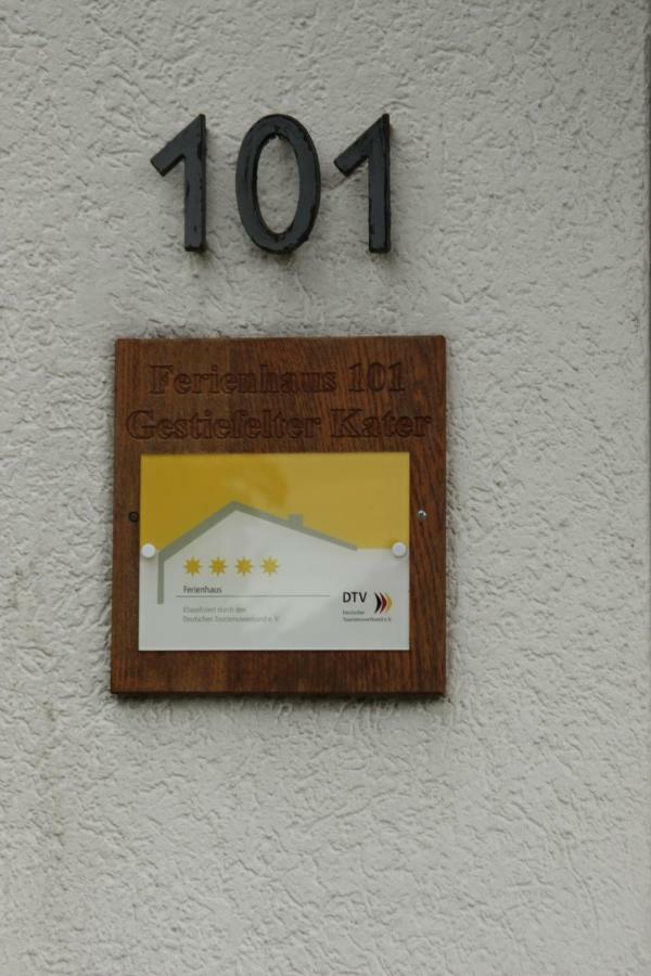 Ferienhaus "Gestiefelter Kater" Am See Im Bergland Kirchheim  Luaran gambar